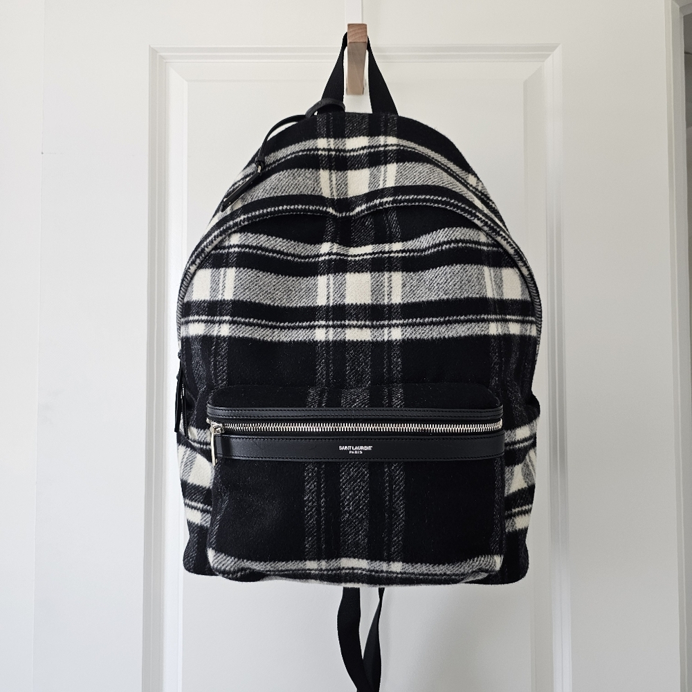 NWT! Authentic Yves Saint Laurant City Backpack
